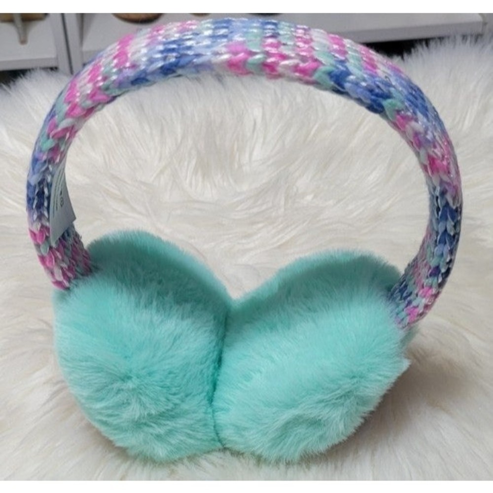 New Kids Knit & Fur Earmuffs